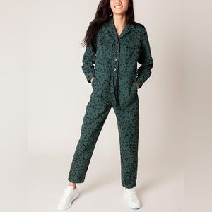 Rachel Antonoff | Ziggy Jumpsuit | XS | Green Dot